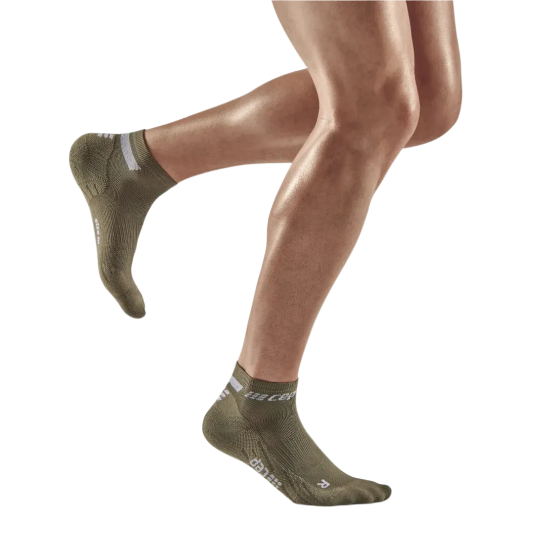 CEP | The Run Low Cut Socks 4.0 | Men's | Olive