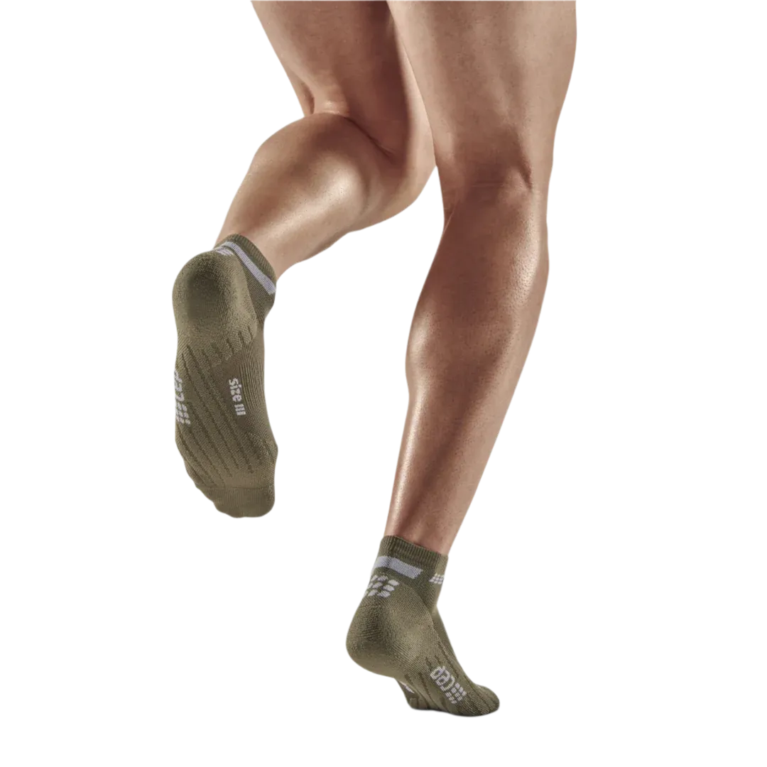 CEP | The Run Low Cut Socks 4.0 | Men's | Olive