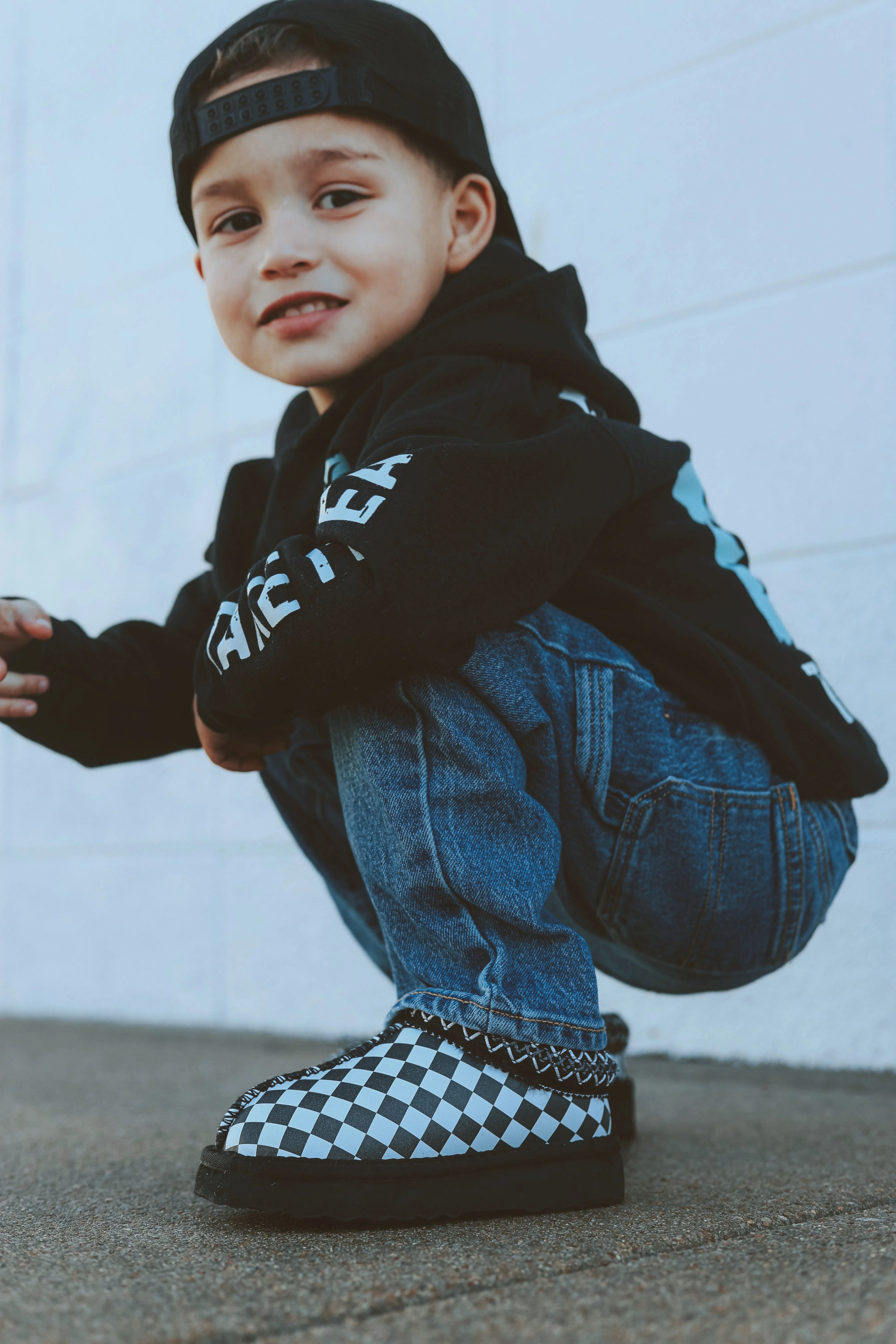 Checkered Shoe