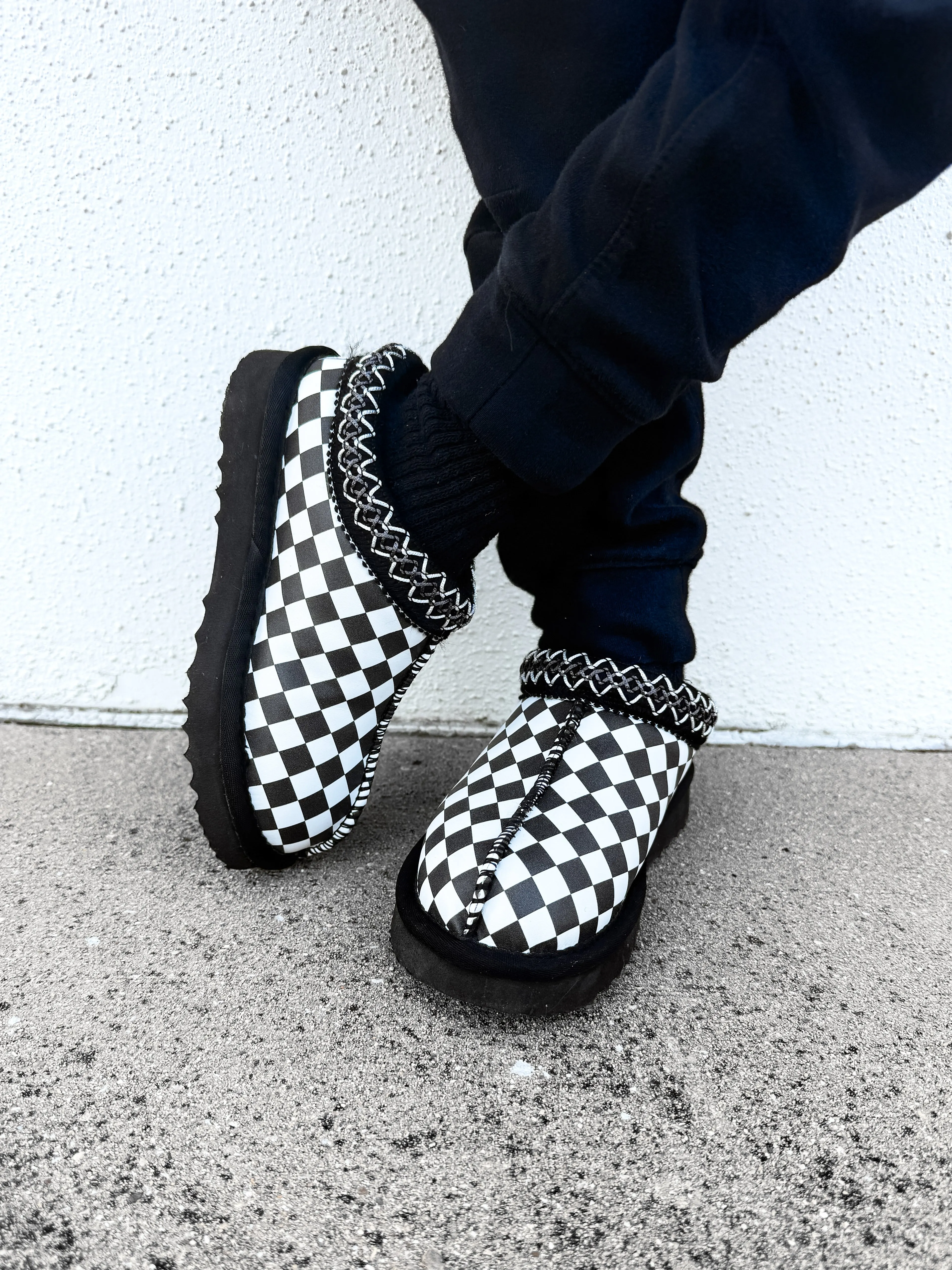 Checkered Shoe