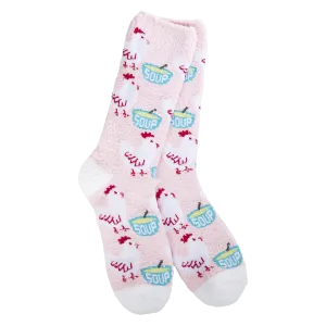 CHICKEN SOUP WARM COZY SOCKS