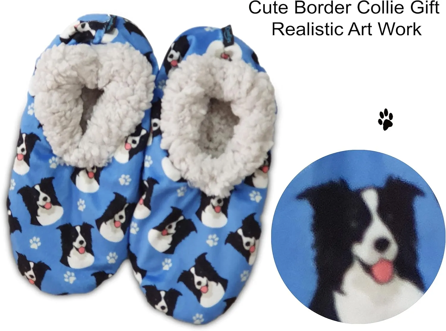 Chihuahua Super Soft Womens Slippers - One Size Fits Most - Cozy House Slippers - Non Skid Bottom - perfect for Chihuahua gifts