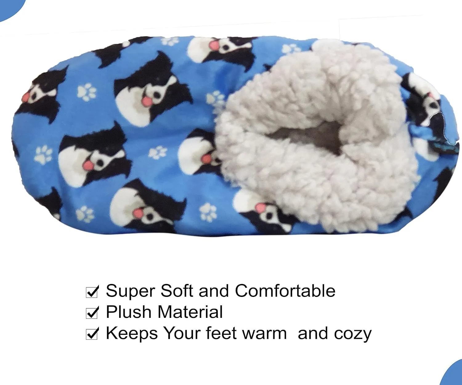 Chihuahua Super Soft Womens Slippers - One Size Fits Most - Cozy House Slippers - Non Skid Bottom - perfect for Chihuahua gifts
