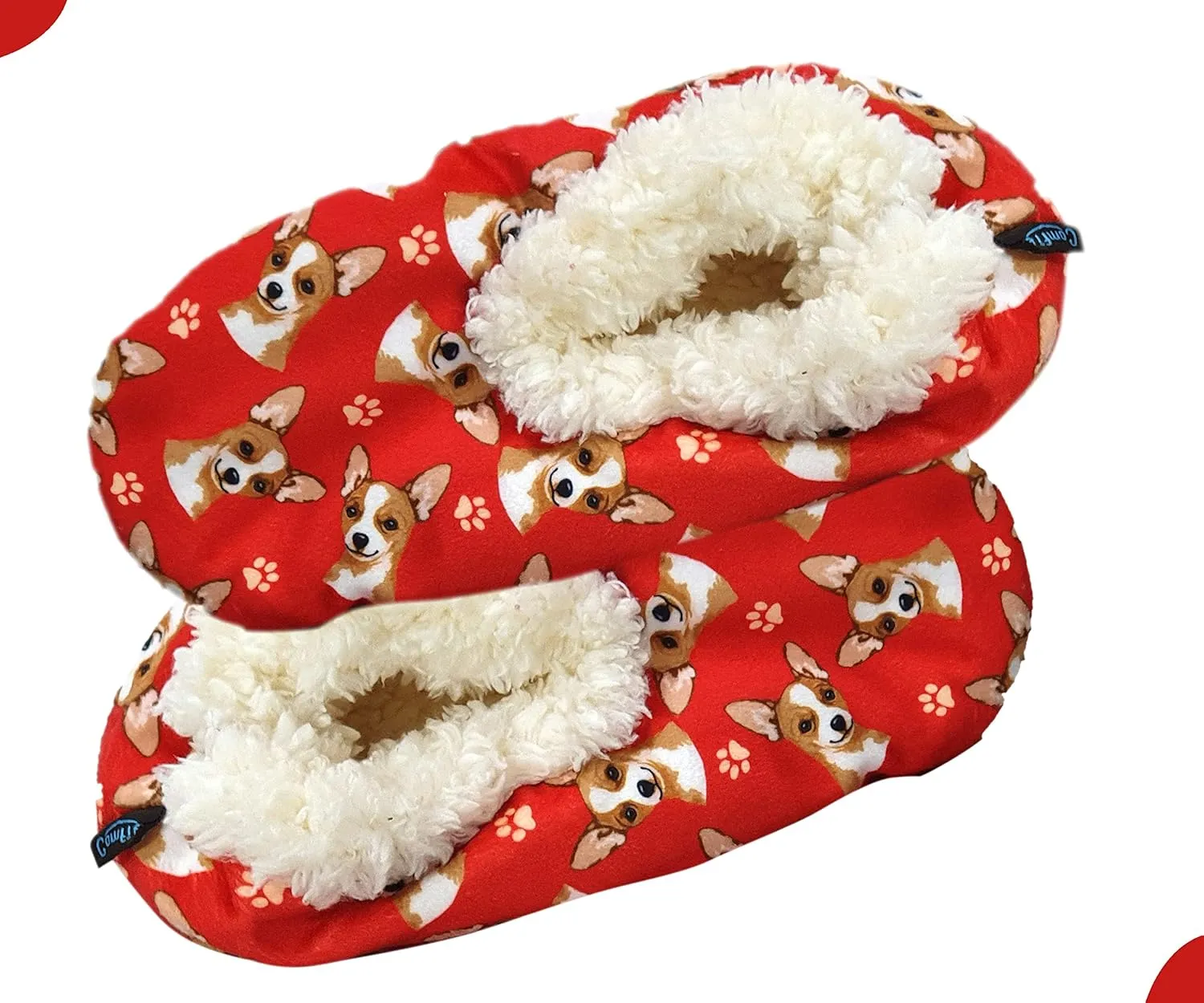 Chihuahua Super Soft Womens Slippers - One Size Fits Most - Cozy House Slippers - Non Skid Bottom - perfect for Chihuahua gifts