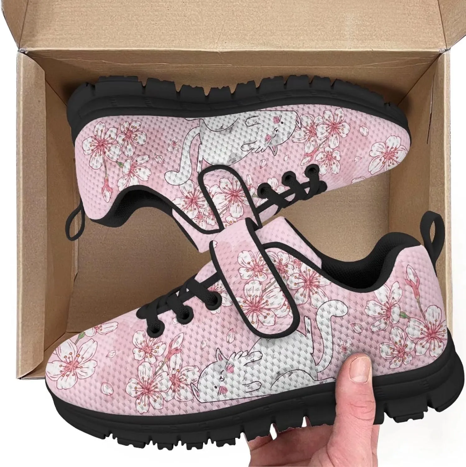 Children's Spring Casual Sneakers,Lightweight School Single Buckle Sports Shoes Girls Uniform-Dress Shoes