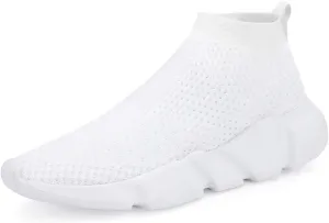 CHUI Boys Girls Breathable Sneakers Mesh Lightweight Easy Walk Casual Slip-On Athletic Running Walking Shoes