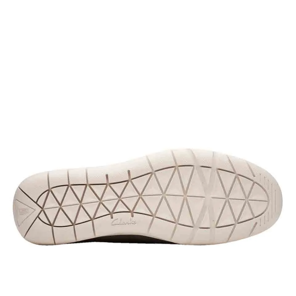 Clarks Men's Flexway Easy Light Tan | Dark Grey Suede