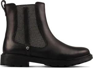 Clarks Women's Chelsea Boot, 7 UK Child Wide