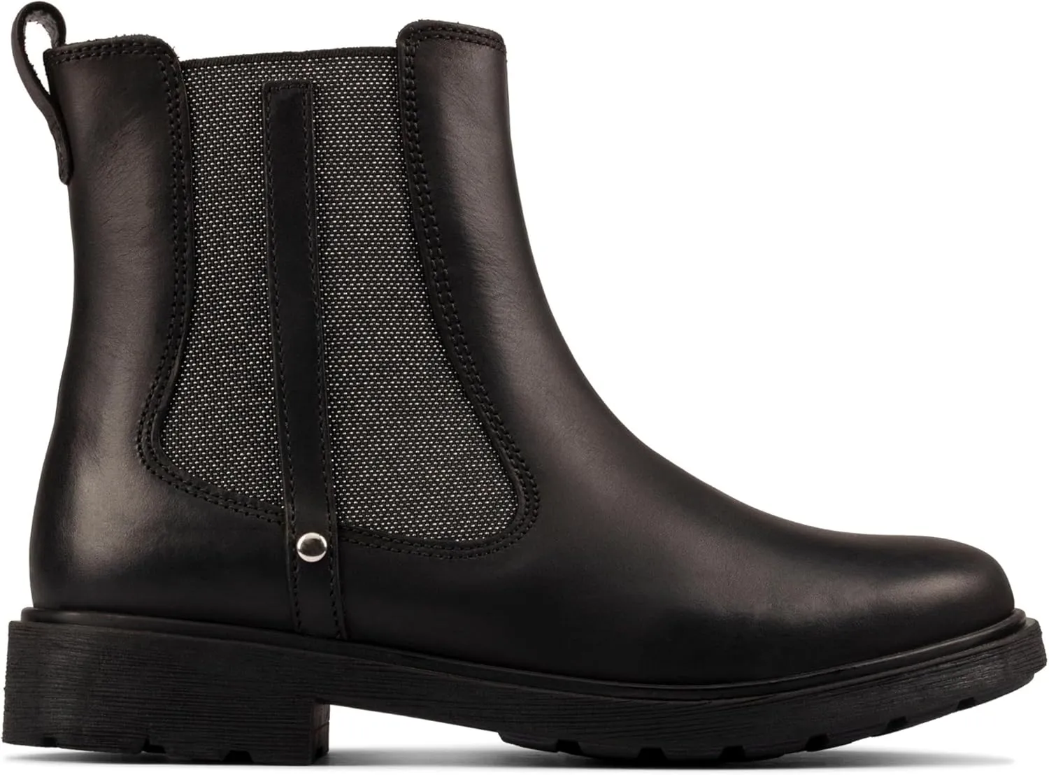 Clarks Women's Chelsea Boot, 7 UK Child Wide