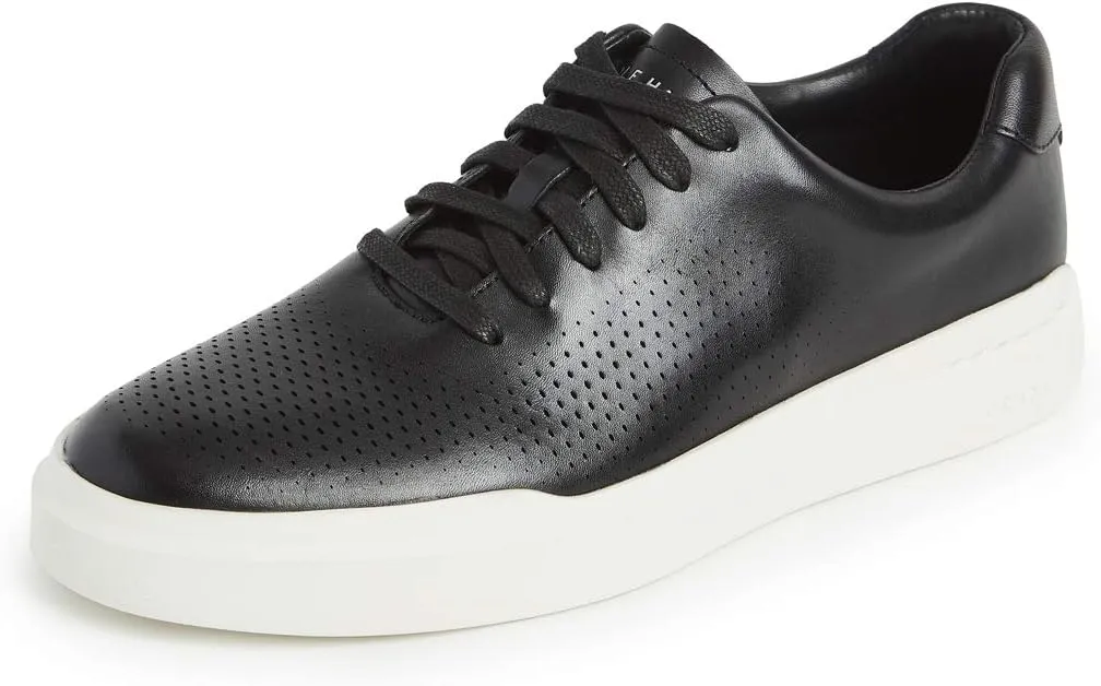 Cole Haan Grandpro Rally Laser Cut Sneaker Black/Tan 8.5 D (M)