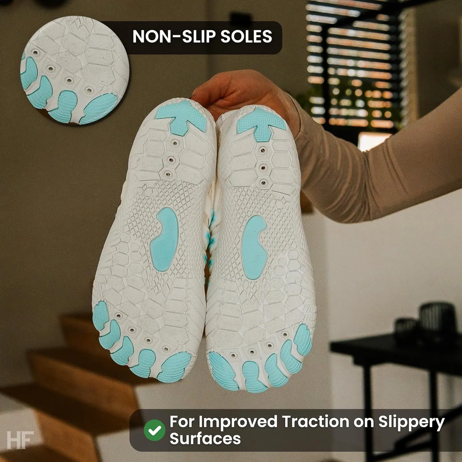 Colson Pro Healthy - Non Slip Barefoot Shoes, Soft, Flexible, and Thin Soles Quick Dry Shoe, Ideal Choice Daily Wear, Unisex