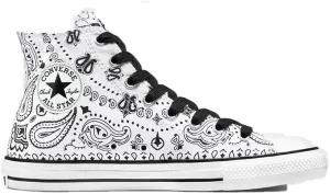Converse Cons Unisex Chuck Taylor All Star Pro High Top White/Black/White 9.5 Men/Women 11.5