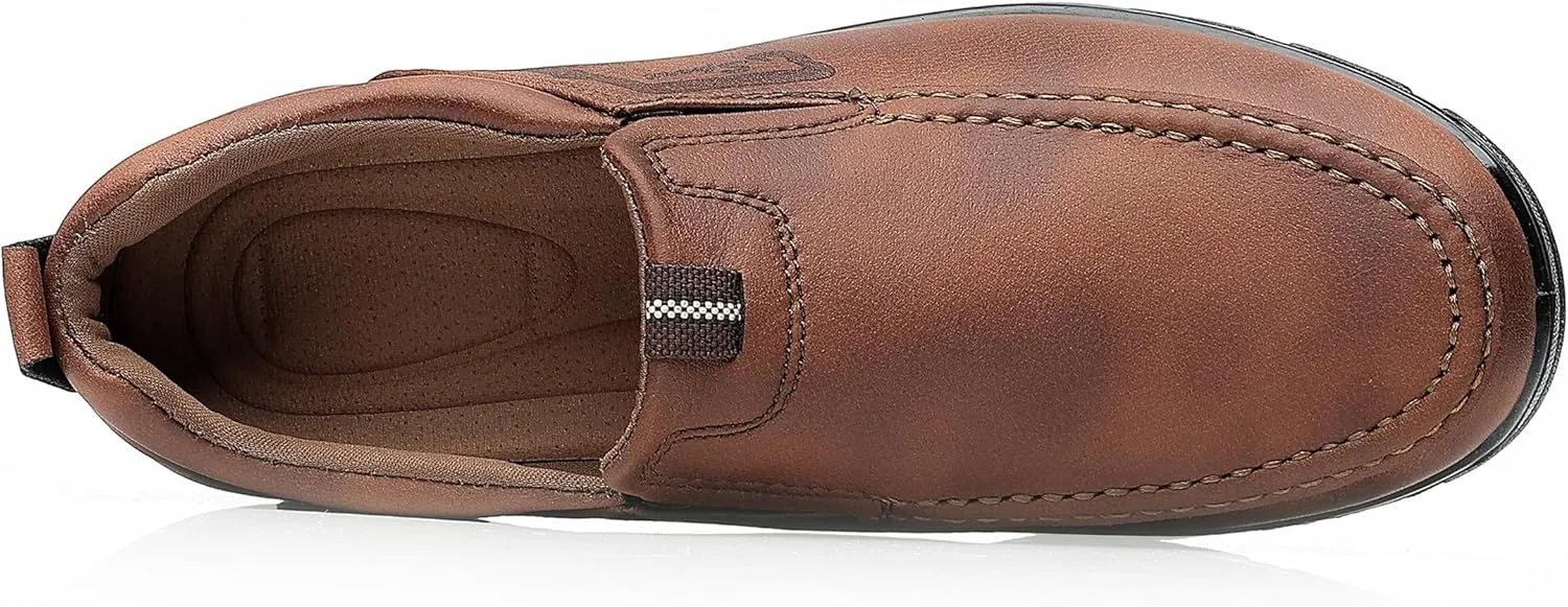 COSIDRAM Mens Loafers Slip on Shoes Casual Comfort Soft Moccasin Daily Flats Driving Walking Shoes Lightweight