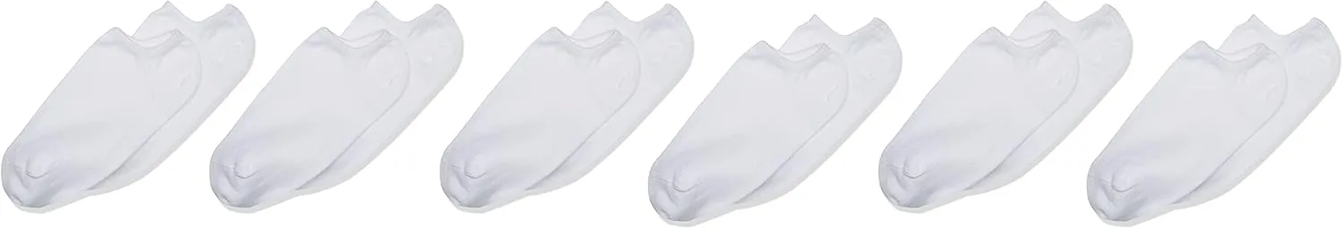Cotton Liner Sport Socks 6 Pair Pack