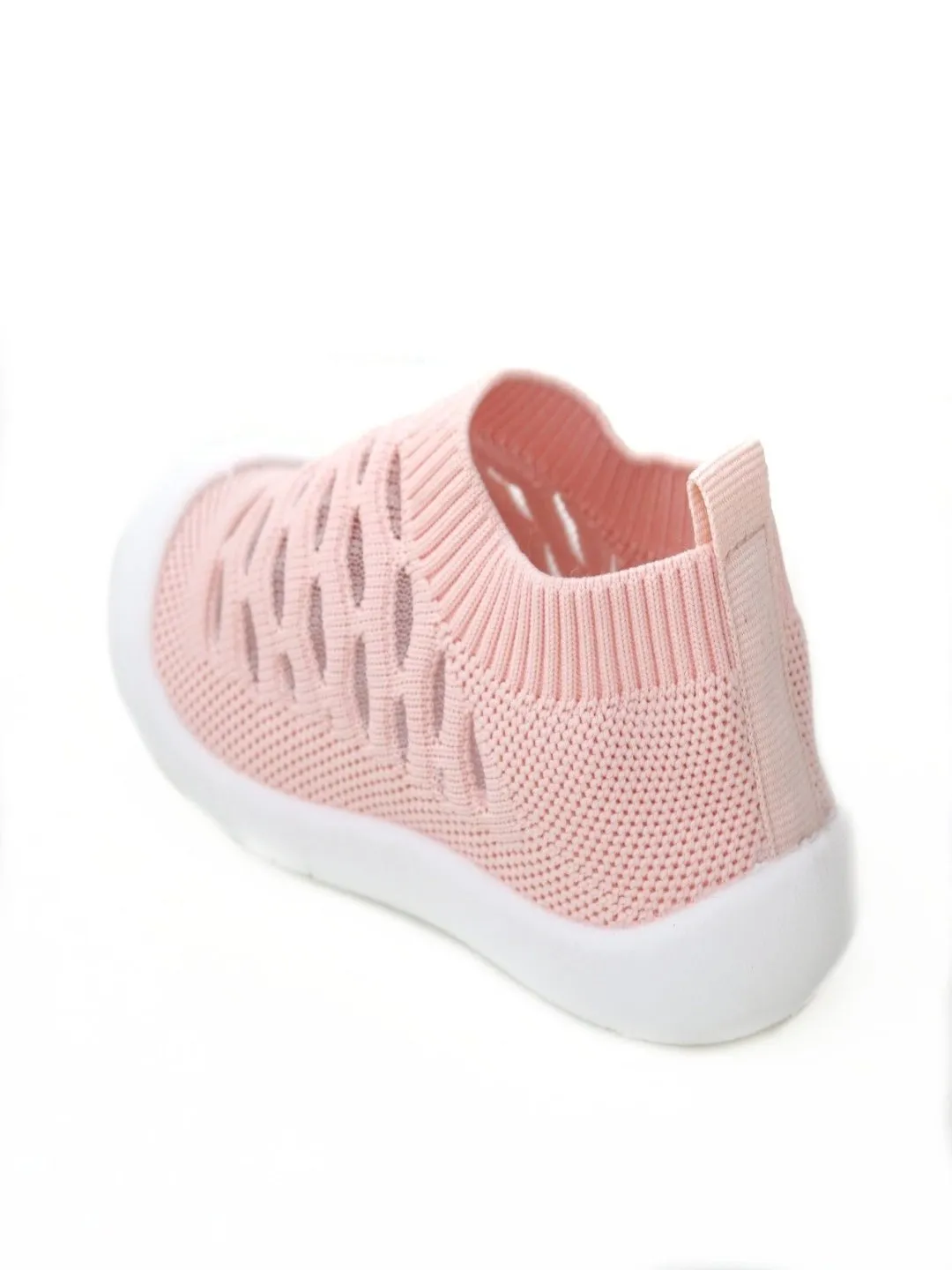 Cozy Peach Patterned Shoe Socks for Girls