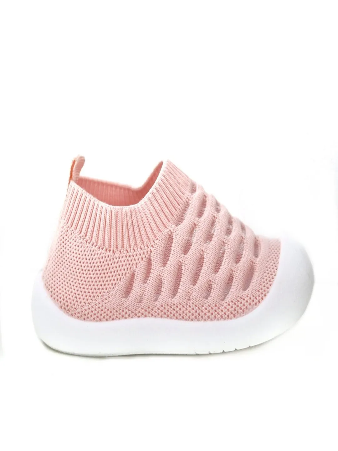 Cozy Peach Patterned Shoe Socks for Girls