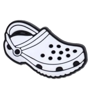 Croc Shoe White Shoe Charm