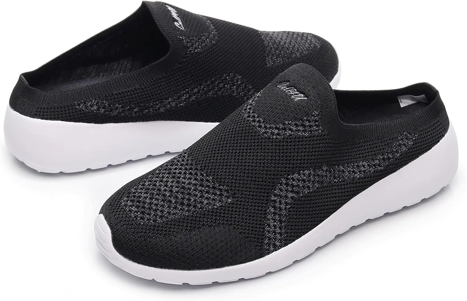 Cull4U Women's Easy 2 Walk Knit Mules Shoe