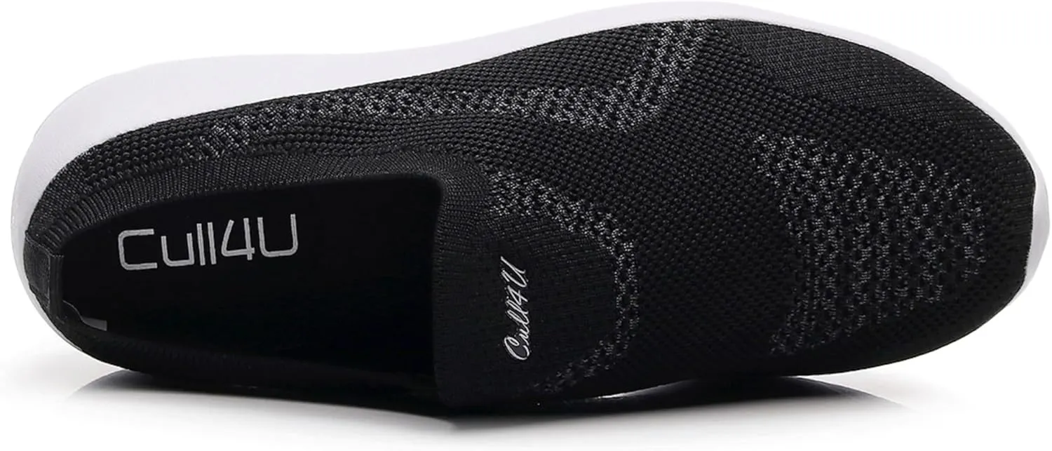 Cull4U Women's Easy 2 Walk Knit Mules Shoe