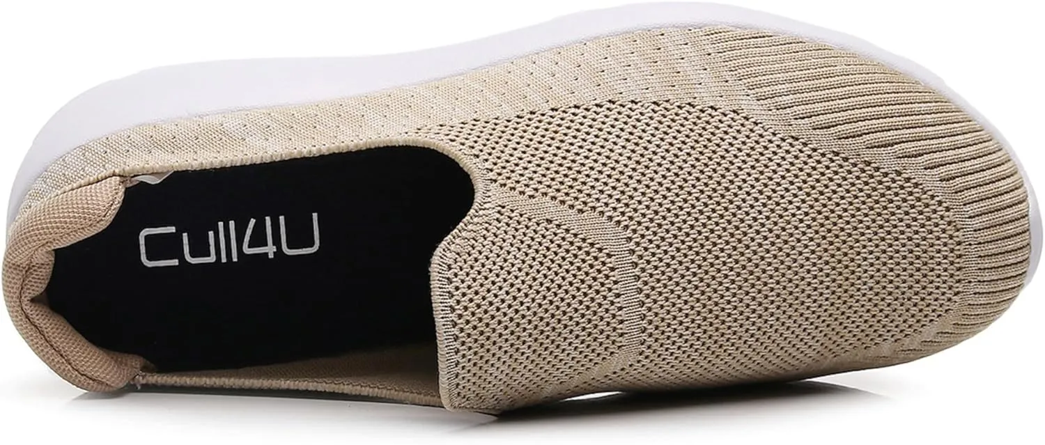 Cull4U Women's Easy 2 Walk Knit Mules Shoe