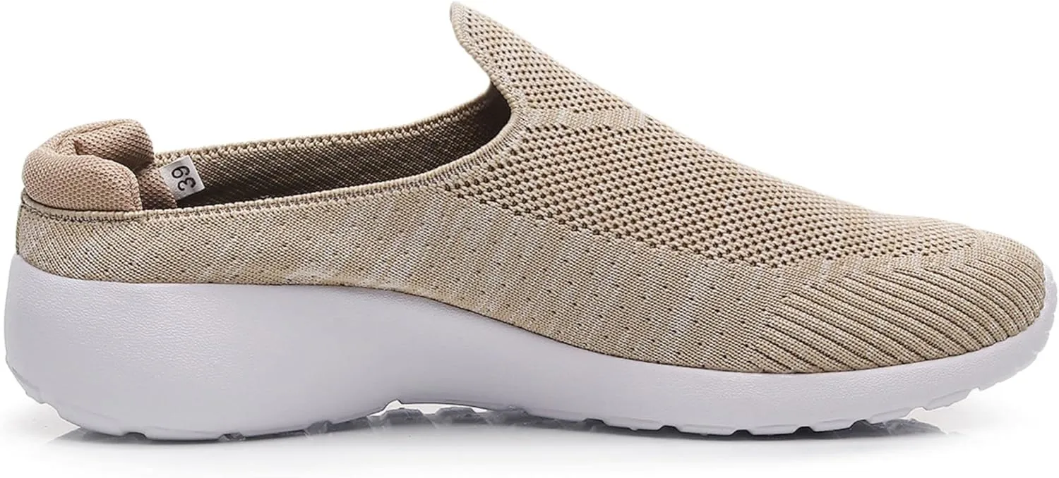 Cull4U Women's Easy 2 Walk Knit Mules Shoe