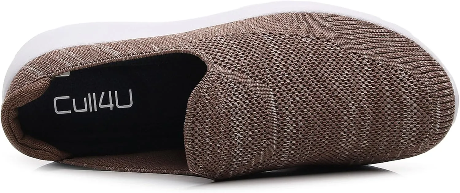 Cull4U Women's Easy 2 Walk Knit Slipper Mules Shoe