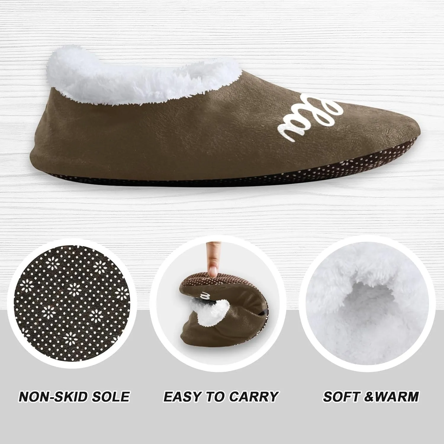 Custom House Slippers for Women Men Personalized Non-Slip Soft Sole Slippers