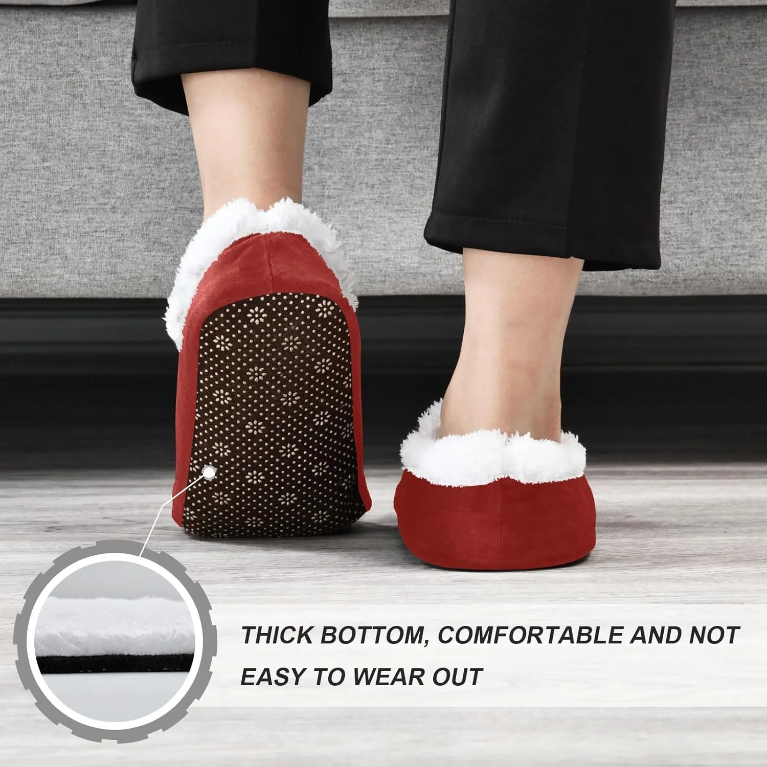Custom House Slippers for Women Men Personalized Non-Slip Soft Sole Slippers