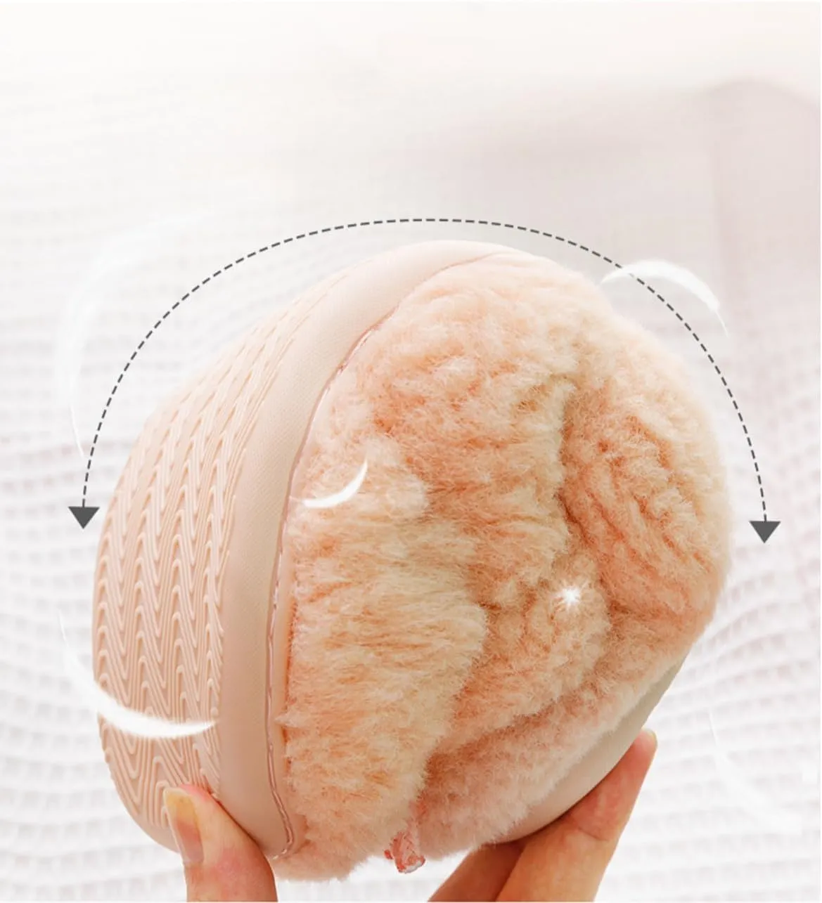 Cute Winter Rabbit Slippers for Couples, Cozy & Warm Indoor Footwear, Charming furry Slippers, Wheat ear wool & Anti-Skid PVC Sole indoor footwear