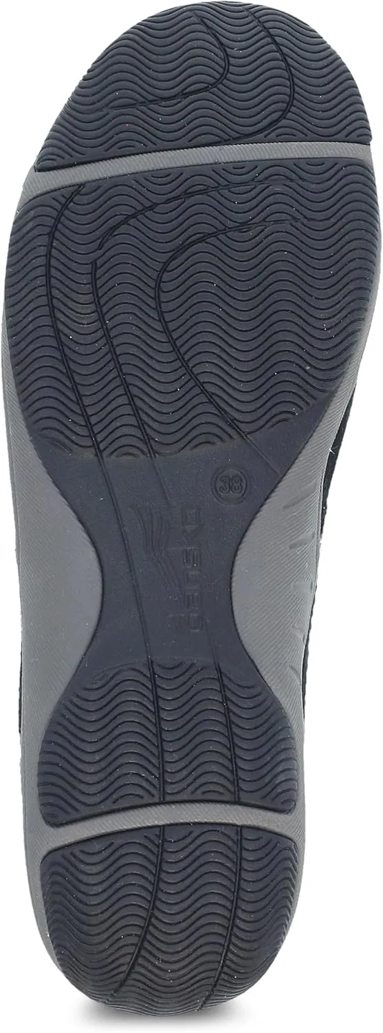 Dansko Harlyn Lightweight Sneaker for Women - Stain Resistant Leather and Nylon Uppers and Arch Support in Flexible Style