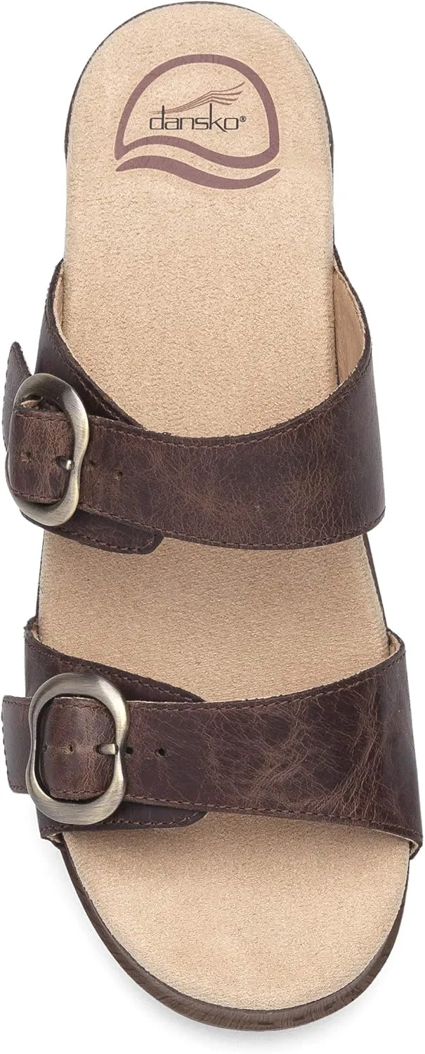 Dansko Sophie Slip-On Sandal for Women - Lightweight with Added Arch Support - Durable PU Outsole for Long-Lasting Wear and Comfort