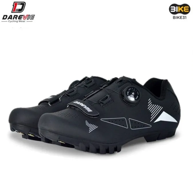 Darevie DVMS001 MTB Cycling Bicycle Bike Shoe with ATOP Lacing System / Black (Sizes 39 to 44)