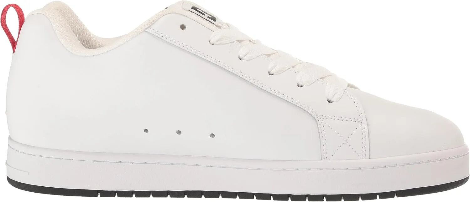 DC Men's Court Graffik Sq Low Skate Shoe
