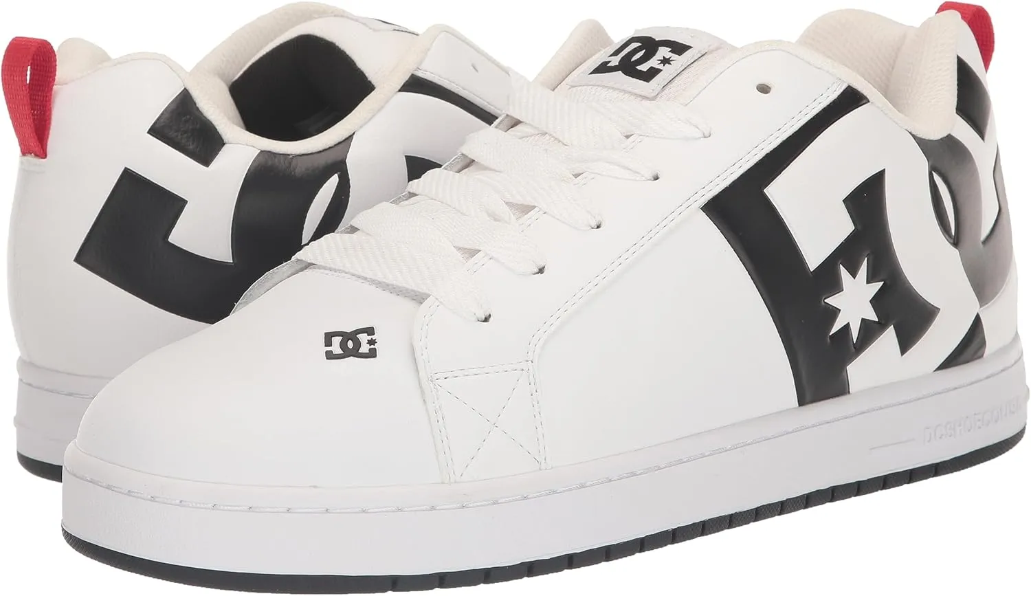 DC Men's Court Graffik Sq Low Skate Shoe