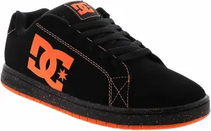 DC Men's Gaveler Low Shoe Skate, Black/Orange, 9