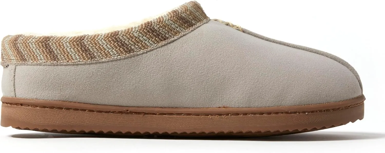Dearfoams Women's Wren High Vamp Clog Indoor/Outdoor Memory Foam House Shoe