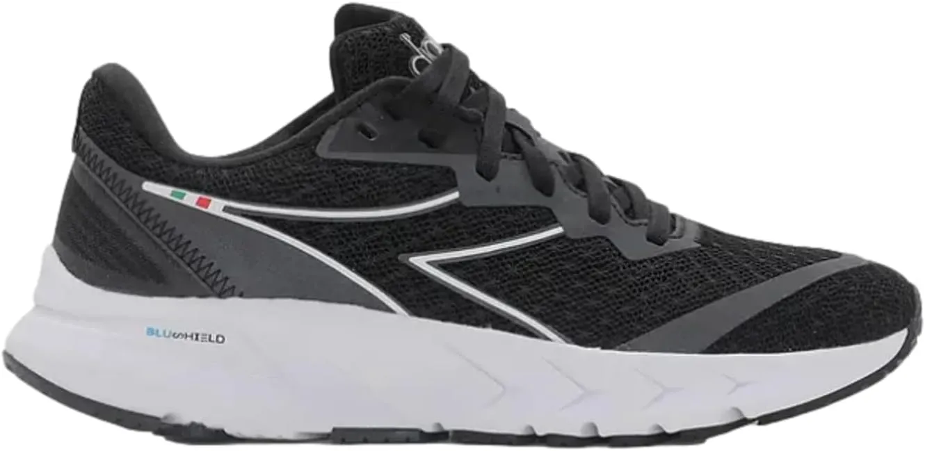 Diadora Womens Mythos Blushield Hip 5 Knit Trainers Running Shoes (Black, US Footwear Size System, Adult, Women, Numeric, Medium, 10.5)