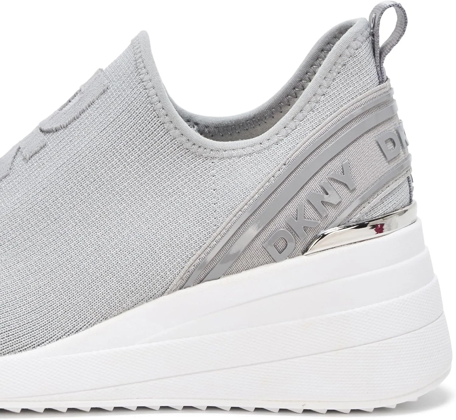 DKNY Women's Keeva Everyday Slip on Wedge Sneaker with Logo