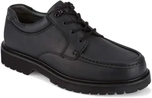 Dockers Mens Glacier Synthetic Leather Rugged Casual Oxford Shoe, Black, 10.5 W