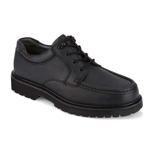 DOCKERS Mens Glacier Synthetic Leather Rugged Casual Oxford Shoe, Black, 13 W