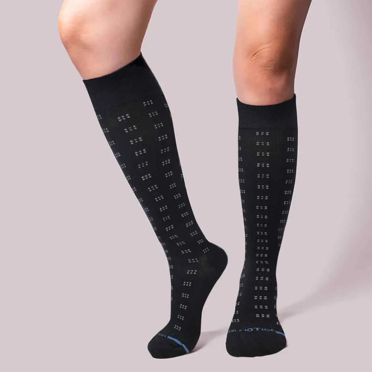 Dr. Motion Men 6 pairs pack everyday compression knee high socks