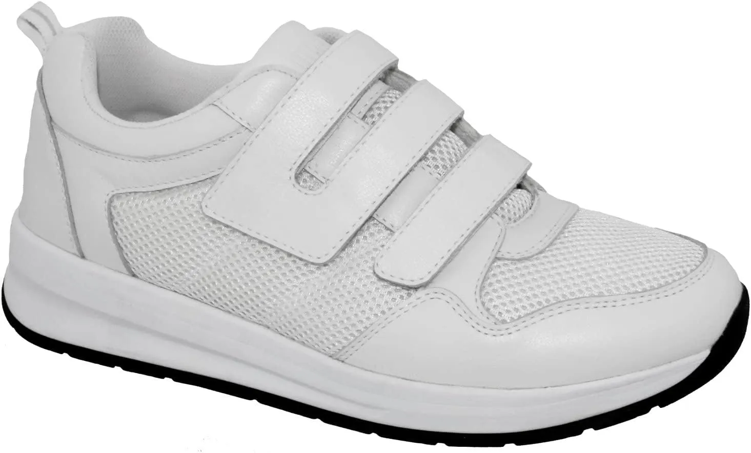 Drew Men's Rocket V Comfortable Adjustable Strap Walking Shoe Therapeutic Diabetic Extra Depth Shoe