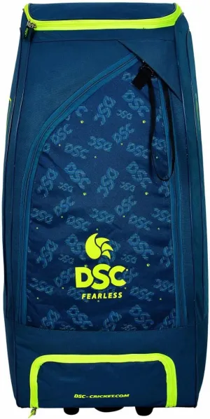DSC Condor Pro Duffle Wheeler Polyester Cricket Kit Bag (Green)
