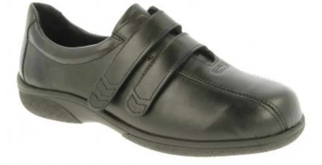 Easy B Europe Ladies Ladies Double Velcro Shoe 78992A