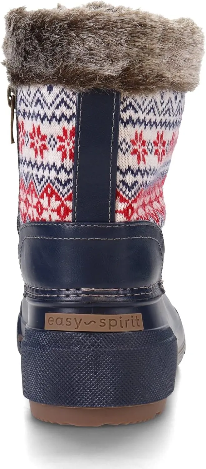 Easy Spirit Women's Icequeen Lace-Up Snow Boot