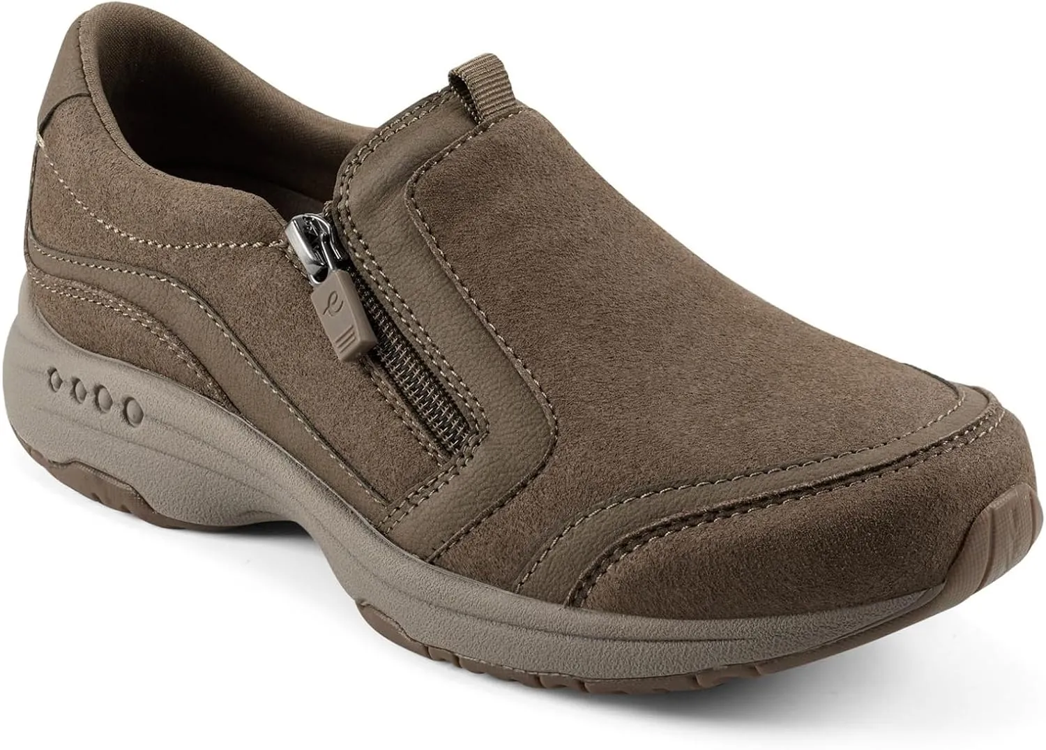 Easy Spirit Women's Thallow 2 Side Zip Sneaker