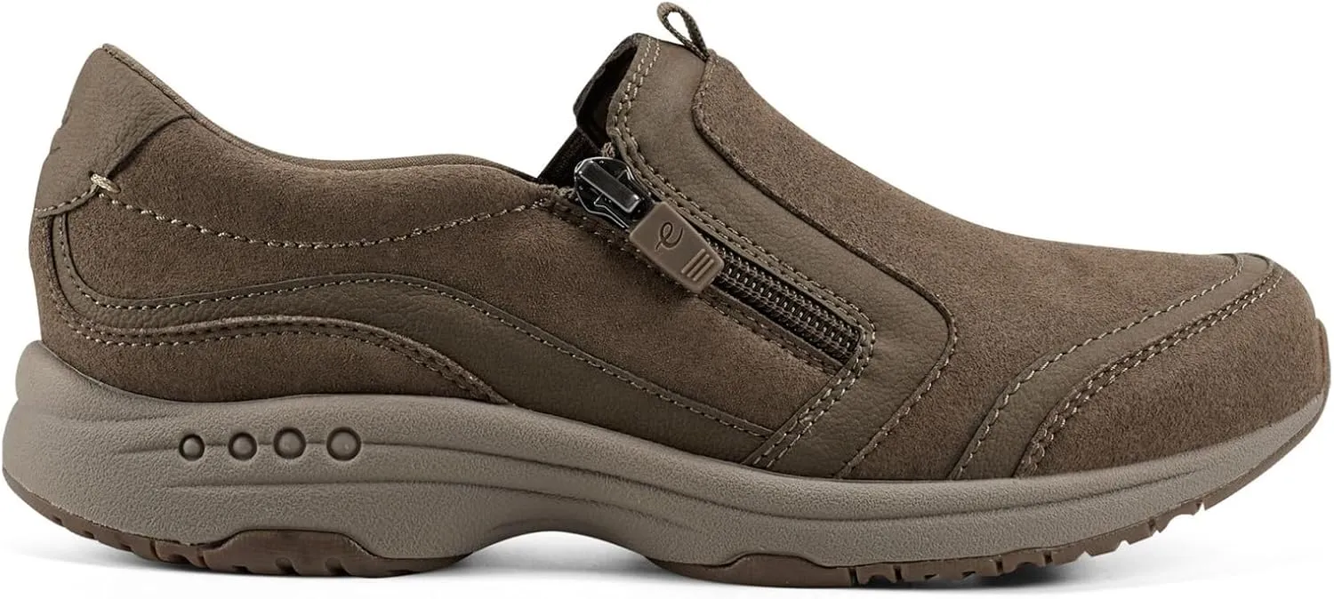 Easy Spirit Women's Thallow 2 Side Zip Sneaker