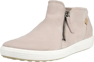 ECCO Women's Soft 7 Side Zip Bootie Sneaker