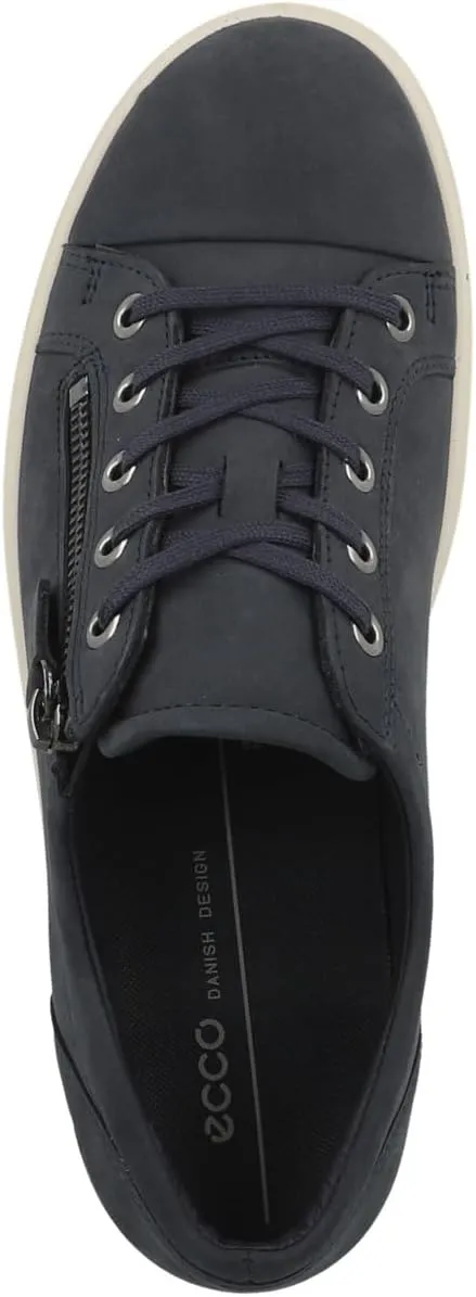 ECCO Women's Soft Classic Lace Side Zip Sneaker