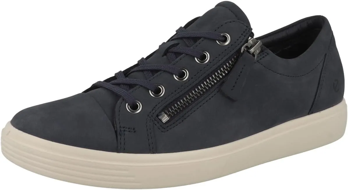 ECCO Women's Soft Classic Lace Side Zip Sneaker